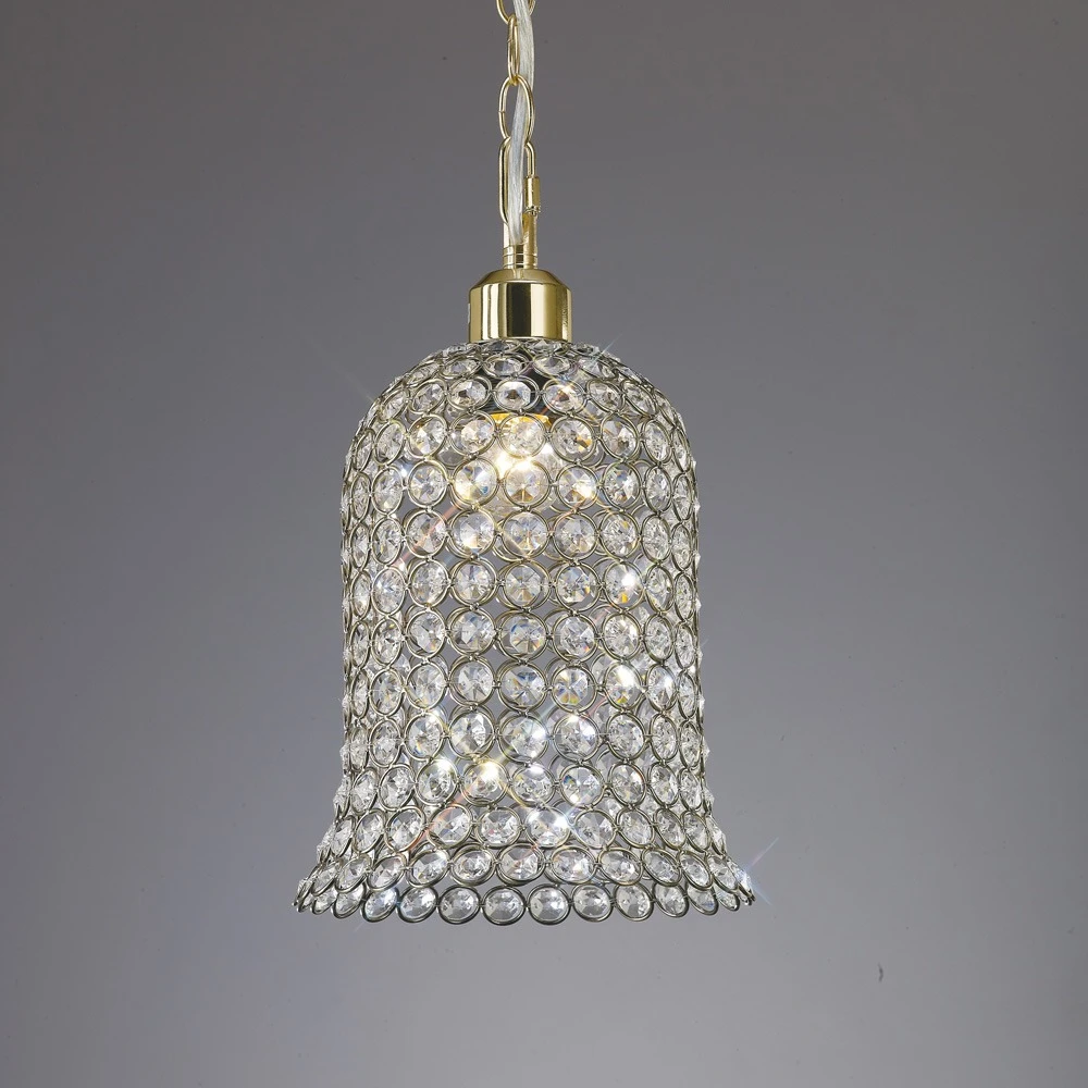 Crystal Bell Shade Non-electric Antique Brasscrystal | Washington Lighting and Interiors Crystal Bell Shade Non electric Antique Brasscrystal | Washington Lighting and Interiors