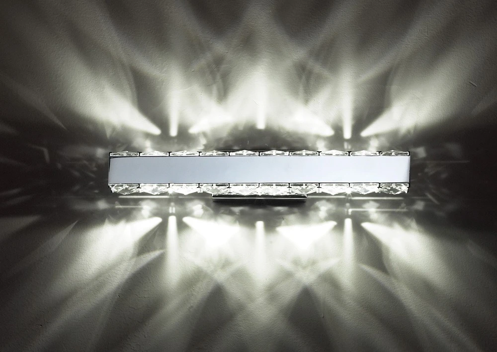 Horizontal Wall Lamp 3w Led 6000k Chromecrystal | Washington Lighting and Interiors Horizontal Wall Lamp 3w Led 6000k Chromecrystal | Washington Lighting and Interiors