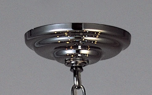 Ceiling Plate and Bracket Black Chrome | Washington Lighting and Interiors Ceiling Plate and Bracket Black Chrome | Washington Lighting and Interiors