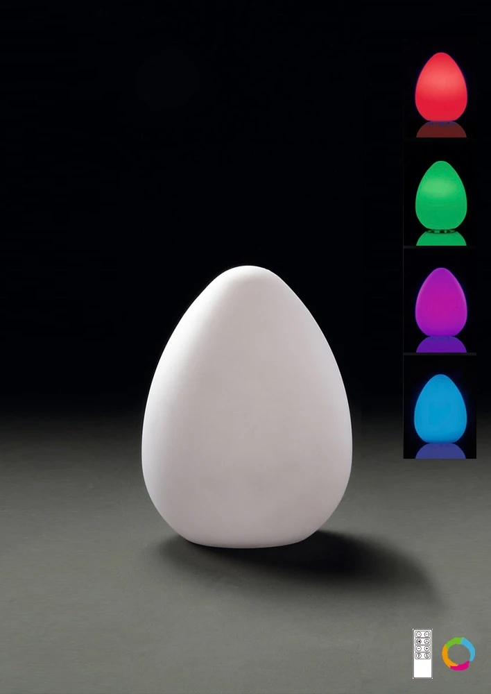 Egg Table Lamp Induction Led Rgb Outdoor Ip65 | Washington Lighting and Interiors Egg Table Lamp Induction Led Rgb Outdoor Ip65 | Washington Lighting and Interiors