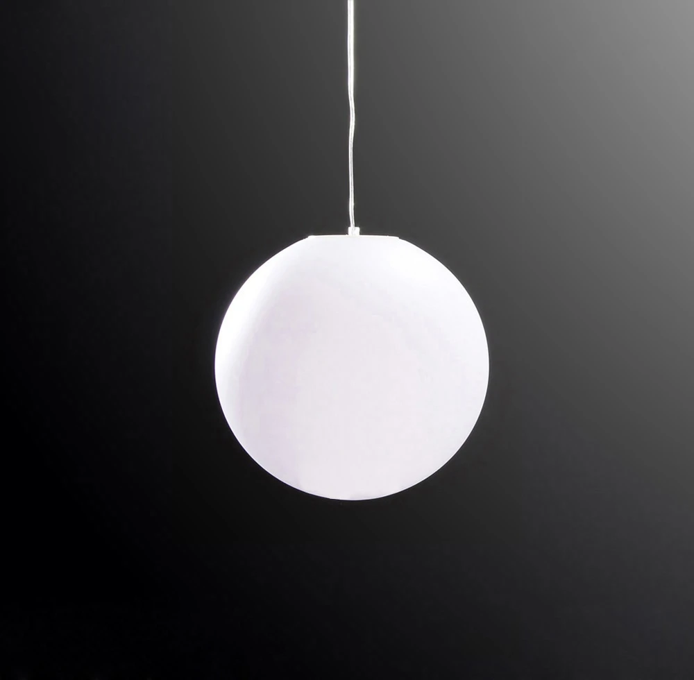 Medium Ball Pendant 1 Light Outdoor Ip44 White | Washington Lighting and Interiors Medium Ball Pendant 1 Light Outdoor Ip44 White | Washington Lighting and Interiors