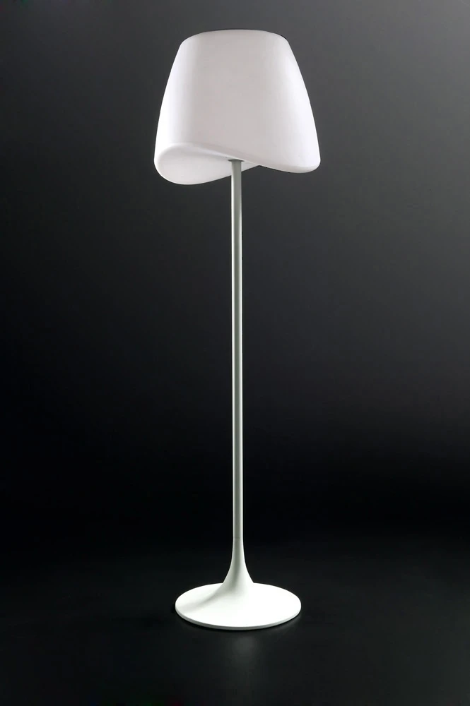 Floor Lamp 2 Light Indoor Foot Switch White | Washington Lighting and Interiors Floor Lamp 2 Light Indoor Foot Switch White | Washington Lighting and Interiors
