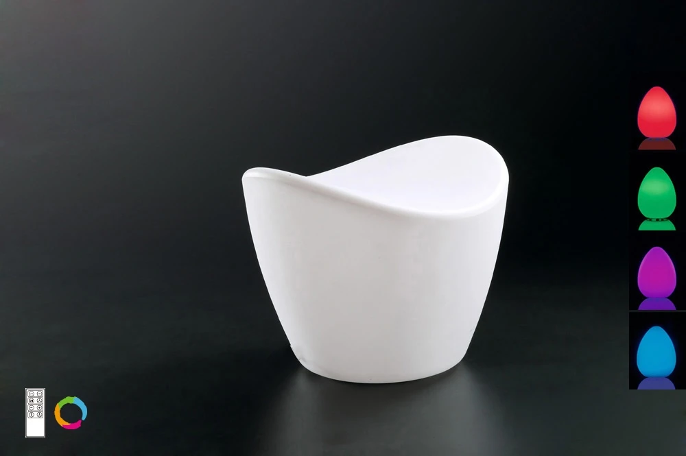 Stool Rechargable Led Rgb Outdoor Ip65 White | Washington Lighting and Interiors Stool Rechargable Led Rgb Outdoor Ip65 White | Washington Lighting and Interiors