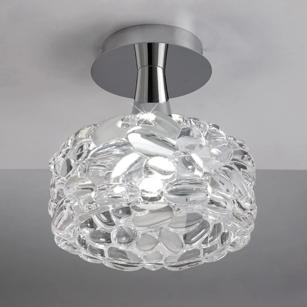 Ceiling 1 Light E27 Large Polished Chrome | Washington Lighting and Interiors Ceiling 1 Light E27 Large Polished Chrome | Washington Lighting and Interiors