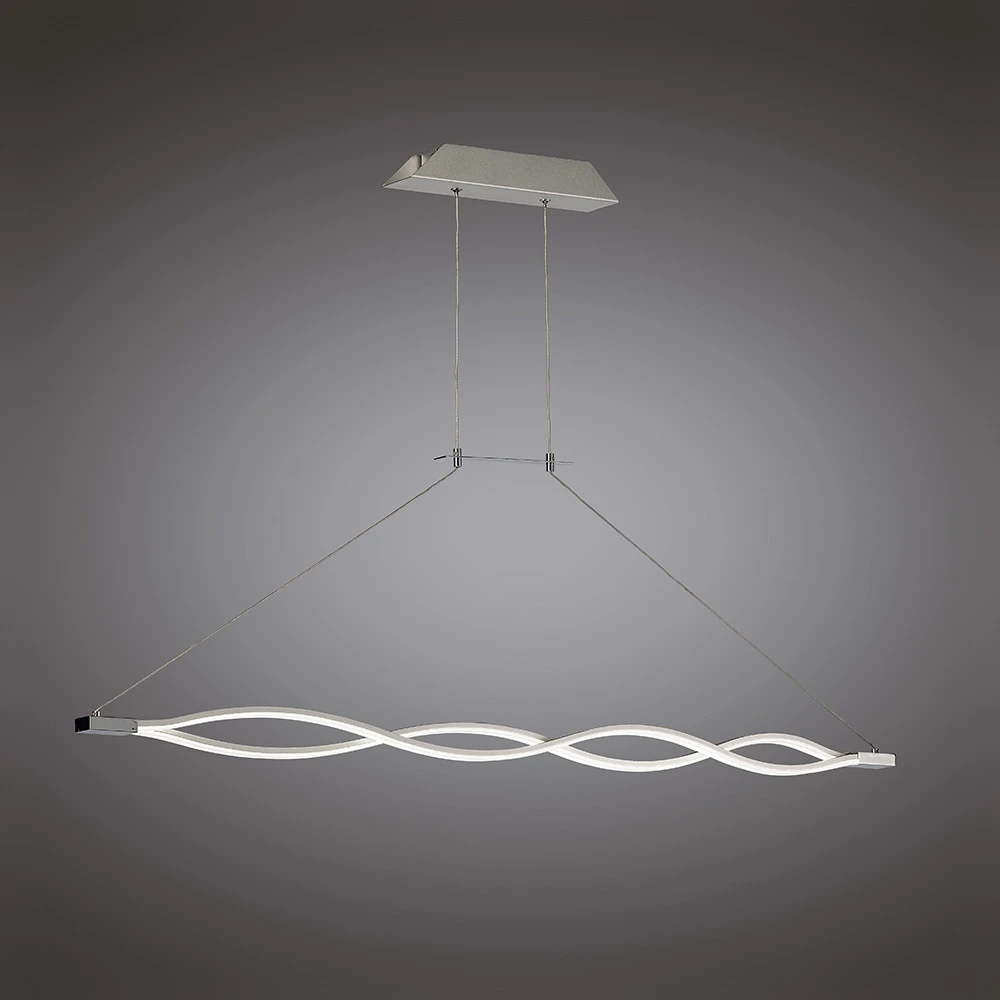 Pendant 36w Led 3000k Silverfrosted Acrylicpolished Chrome | Washington Lighting and Interiors Pendant 36w Led 3000k Silverfrosted Acrylicpolished Chrome | Washington Lighting and Interiors