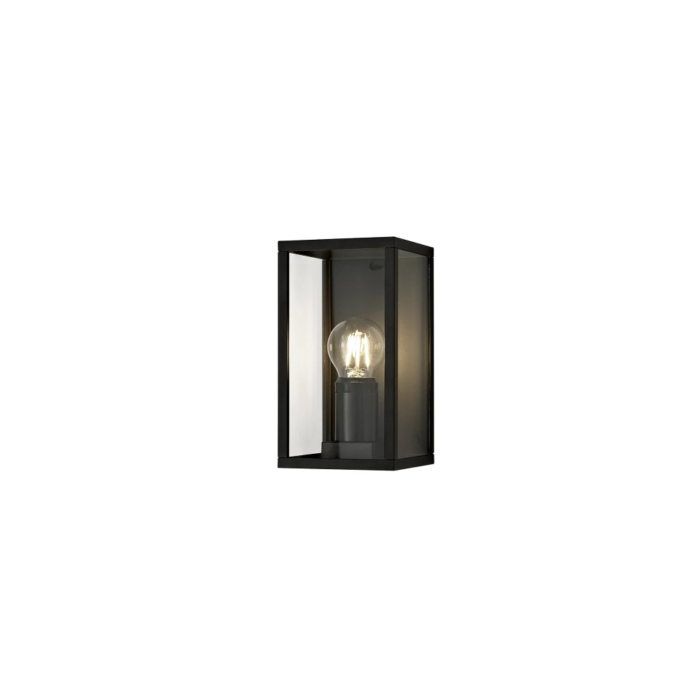 Mahogany Flush Wall Lamp 1 X E27 Ip54 Graphite Black 2yrs Warranty | Washington Lighting and Interiors Mahogany Flush Wall Lamp 1 X E27 Ip54 Graphite Black 2yrs Warranty | Washington Lighting and Interiors