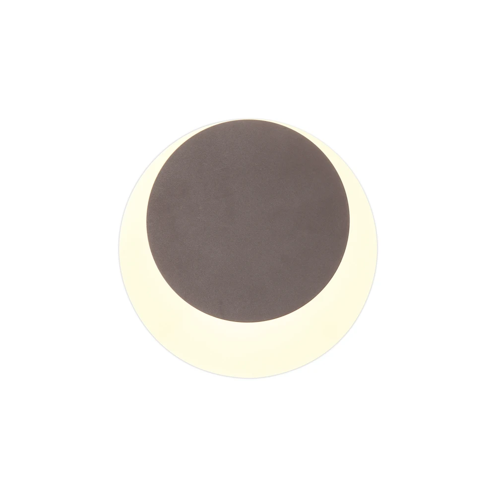Manning Magnetic Base Wall Lamp 12w Led 3000k 498lm 1519cm Round Top Offset Coffeeacrylic Frosted Diffuser | Washington Lighting and Interiors Manning Magnetic Base Wall Lamp 12w Led 3000k 498lm 1519cm Round Top Offset Coffeeacrylic Frosted Diffuser | Washington Lighting and Interiors