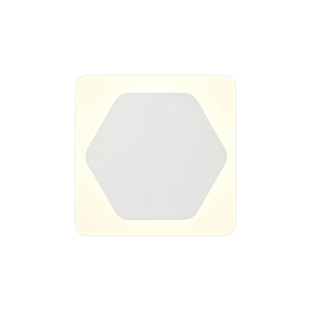 Manning Magnetic Base Wall Lamp 12w Led 3000k 498lm 15cm Horizontal Hexagonal 19cm Square Centre Sand Whiteacrylic Frosted Diffuser | Washington Lighting and Interiors Manning Magnetic Base Wall Lamp 12w Led 3000k 498lm 15cm Horizontal Hexagonal 19cm Square Centre Sand Whiteacrylic Frosted Diffuser | Washington Lighting and Interiors