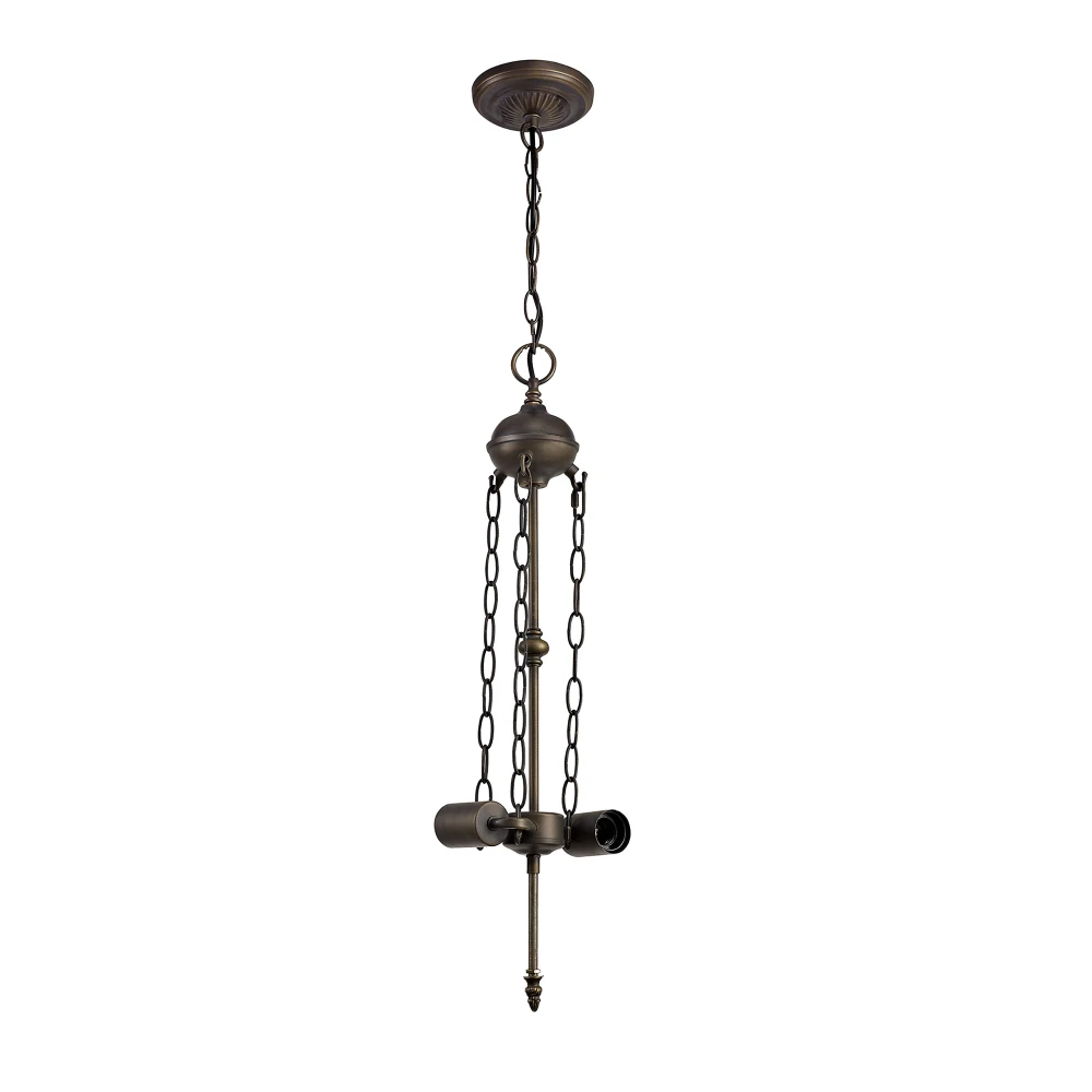 Melcrest Uplighter Suspension Kit 2 X E27 Aged Antique Brass | Washington Lighting and Interiors Melcrest Uplighter Suspension Kit 2 X E27 Aged Antique Brass | Washington Lighting and Interiors