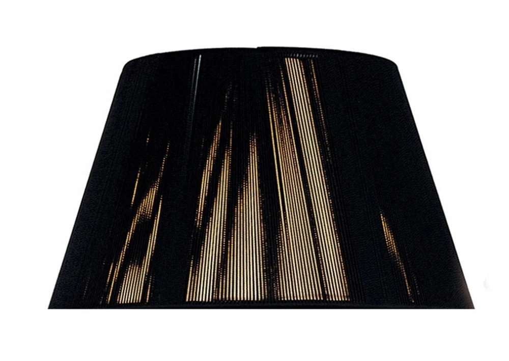 40cm Silk String Shade Only Black | Washington Lighting and Interiors 40cm Silk String Shade Only Black | Washington Lighting and Interiors