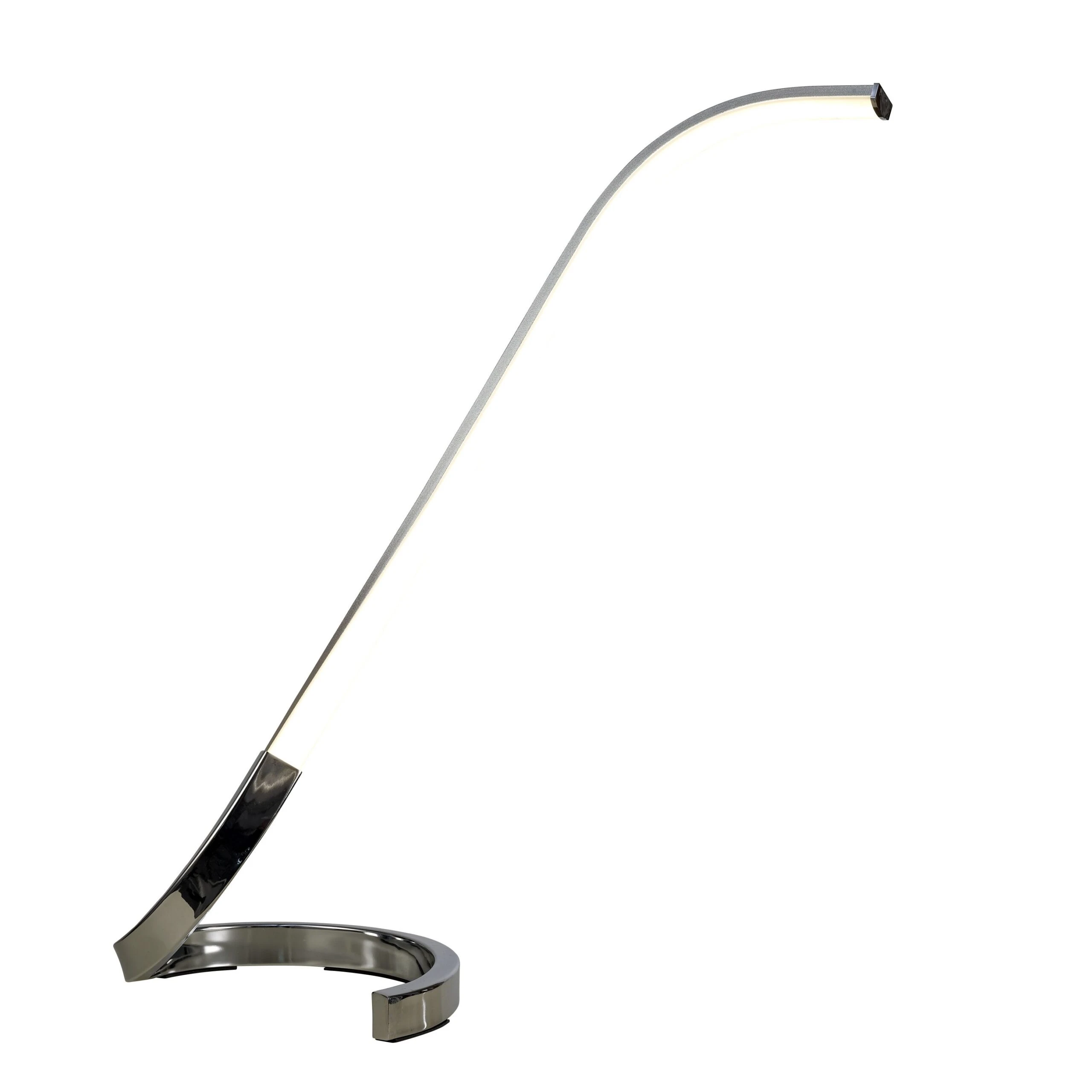 Led 10w Table Lamp Polished Chromewhite Acrylic | Washington Lighting and Interiors Led 10w Table Lamp Polished Chromewhite Acrylic | Washington Lighting and Interiors