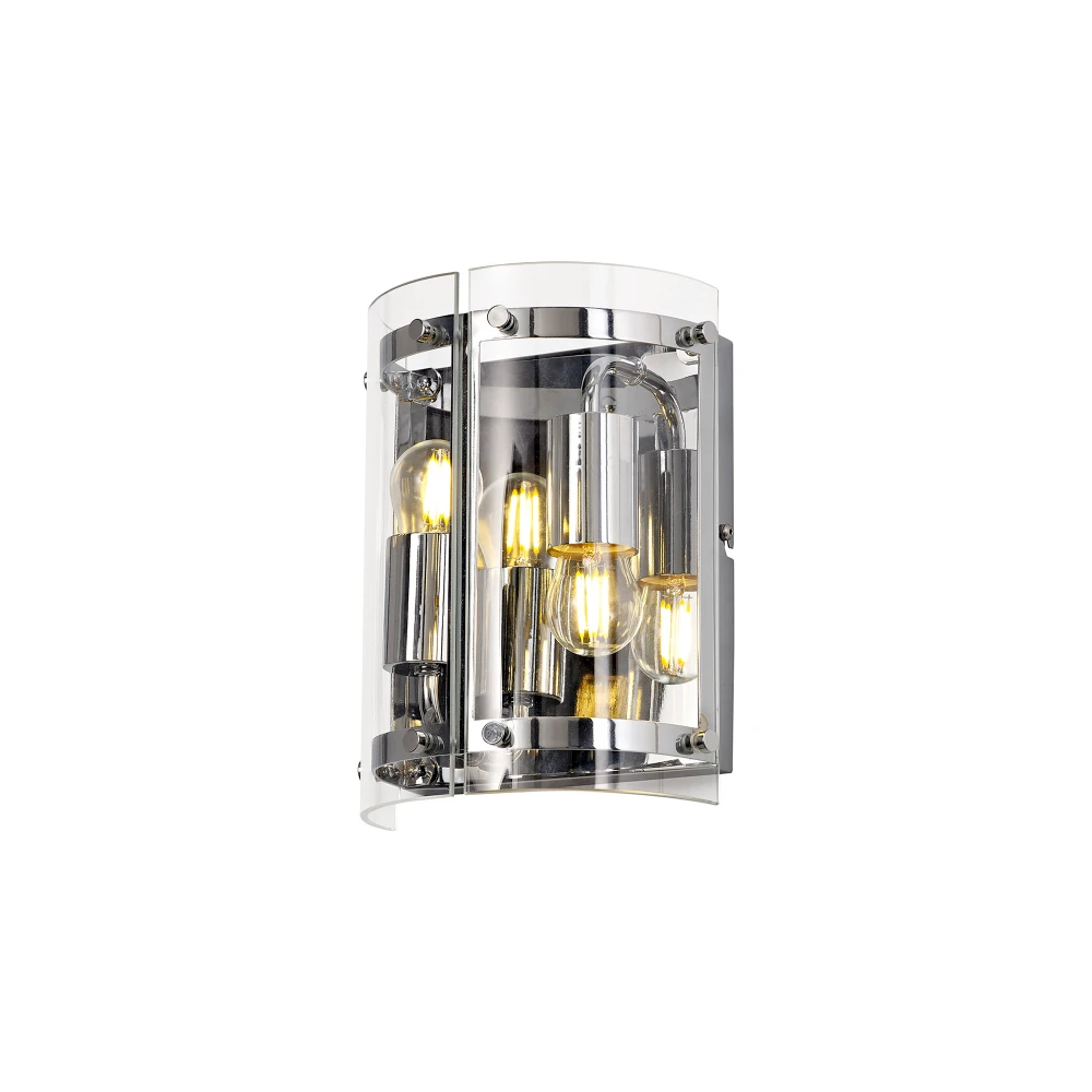 Parliament Wall Light 2 Light E27 Polished Chrome | Washington Lighting and Interiors Parliament Wall Light 2 Light E27 Polished Chrome | Washington Lighting and Interiors