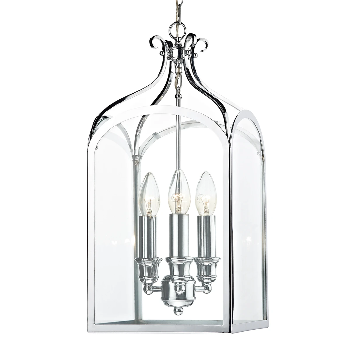 3 Light Pendant Polished Chrome | Washington Lighting and Interiors 3 Light Pendant Polished Chrome | Washington Lighting and Interiors