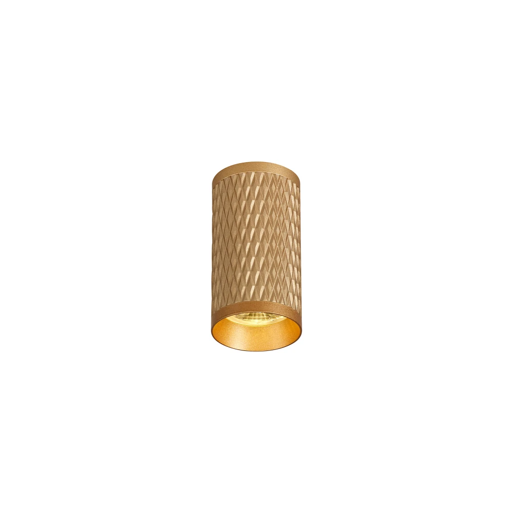 Shirl 11cm Surface Mounted Ceiling Light 1 X Gu10 Champagne Gold | Washington Lighting and Interiors Shirl 11cm Surface Mounted Ceiling Light 1 X Gu10 Champagne Gold | Washington Lighting and Interiors