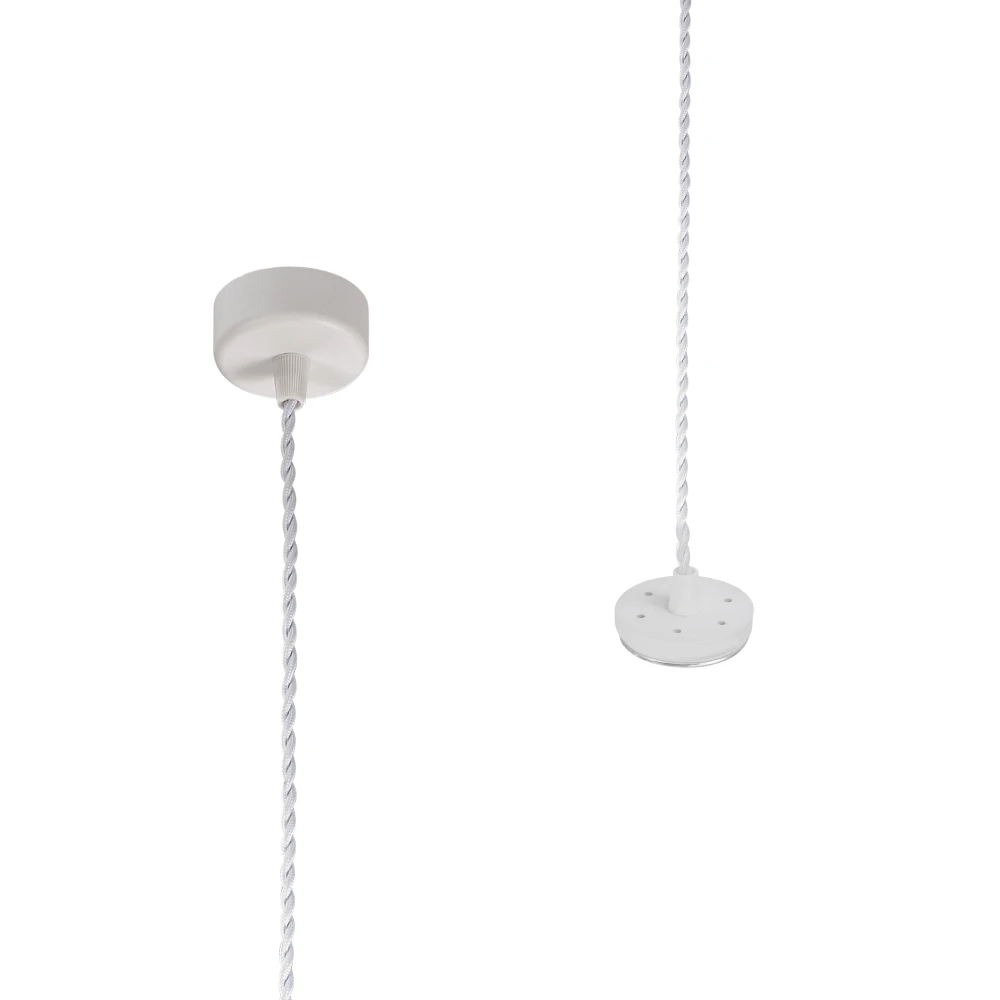 Shirl Pendant Light Kit 2m 1 X Gu10 Sand White | Washington Lighting and Interiors Shirl Pendant Light Kit 2m 1 X Gu10 Sand White | Washington Lighting and Interiors