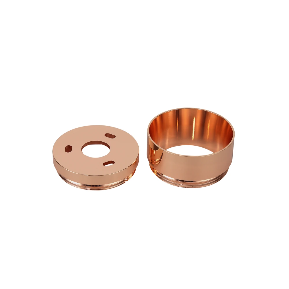 Shirl 2cm Face Ring & 1cm Back Ring Accessory Pack Rose Gold | Washington Lighting and Interiors Shirl 2cm Face Ring & 1cm Back Ring Accessory Pack Rose Gold | Washington Lighting and Interiors