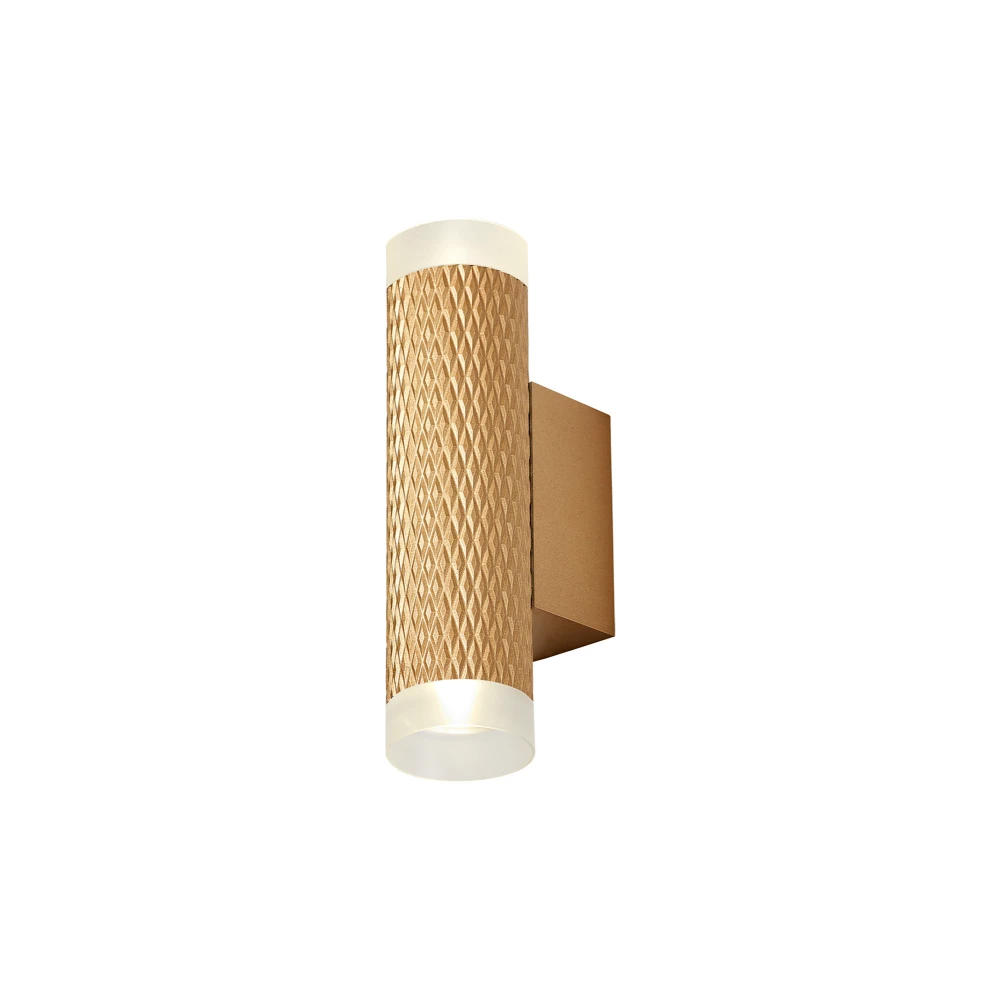 Shirl 2 Light Wall Lamp Gu10 Champagne Goldacrylic Rings | Washington Lighting and Interiors Shirl 2 Light Wall Lamp Gu10 Champagne Goldacrylic Rings | Washington Lighting and Interiors