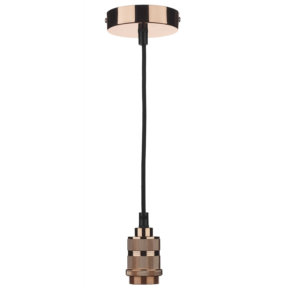 E27 Decorative1 Light Suspension in Copper | Washington Lighting and Interiors E27 Decorative1 Light Suspension in Copper | Washington Lighting and Interiors