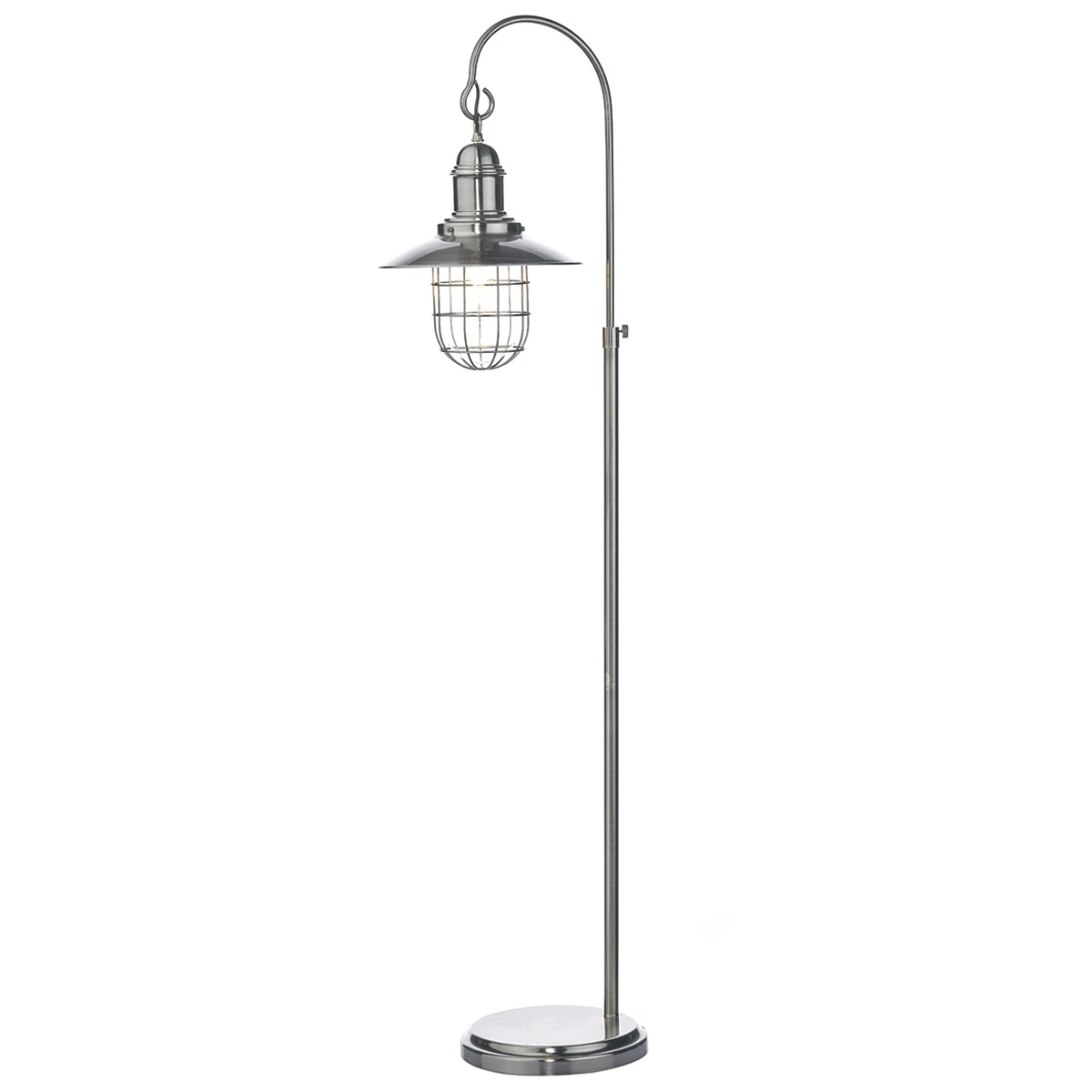 1 Light Floor Lamp in Antique Chrome | Washington Lighting and Interiors 1 Light Floor Lamp in Antique Chrome | Washington Lighting and Interiors