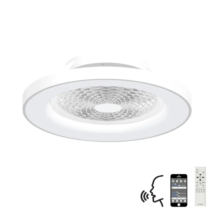 70w Led Dimmable Ceiling Light with Built-in 35w Dc Fan Cw Remote Control App & Alexagoogle Voice Control 3900lm White 5yrs Warranty | Washington Lighting and Interiors 70w Led Dimmable Ceiling Light with Built in 35w Dc Fan Cw Remote Control App & Alexagoogle Voice Control 3900lm White 5yrs Warranty | Washington Lighting and Interiors