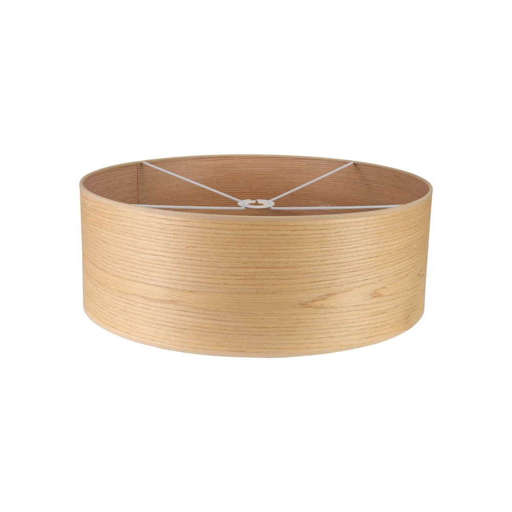 Vermont Round 600 X 210mm Wood Effect Shade Light Oakwhite Laminate | Washington Lighting and Interiors Vermont Round 600 X 210mm Wood Effect Shade Light Oakwhite Laminate | Washington Lighting and Interiors